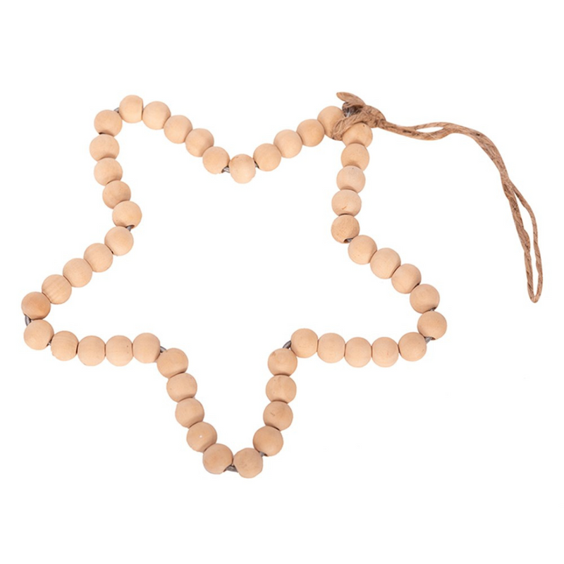 Ronis MDF Bauble Star Tree Ornament 17cm