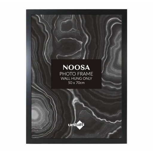 MDF Noosa frame 50x70cm black large poster frame for wall art and prints