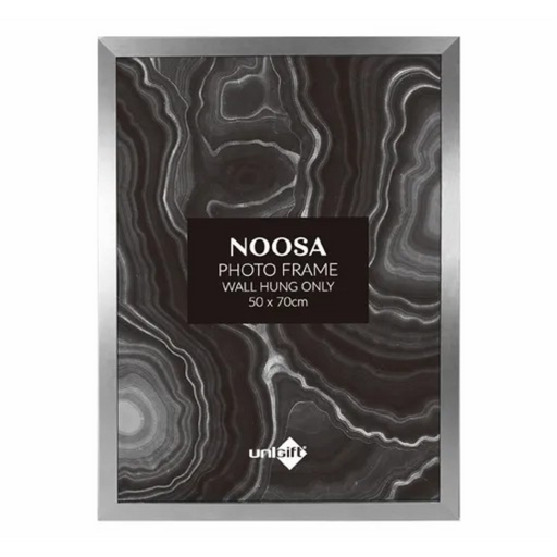 MDF Noosa frame 50x70cm silver large poster frame for wall art and prints