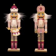 Ronis MDF Nutcracker 14.5x44.5x6cm Pink Assorted