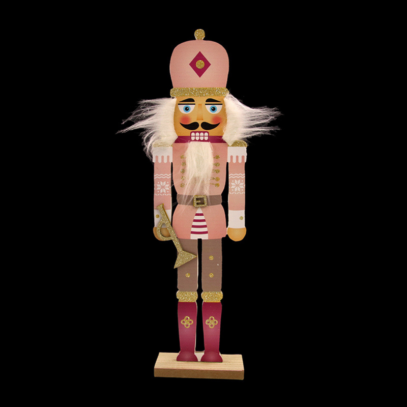Ronis MDF Nutcracker 14.5x44.5x6cm Pink Assorted