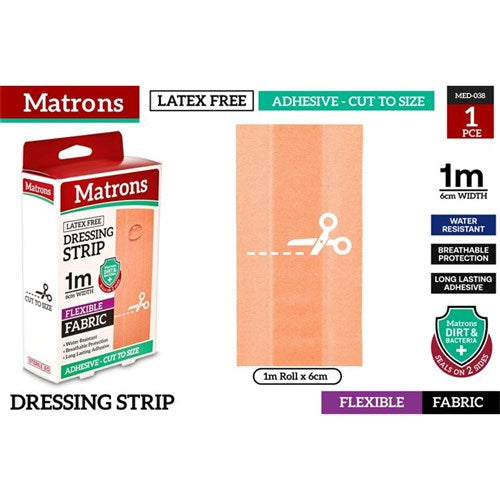 Cut to size fabric plaster roll 1m