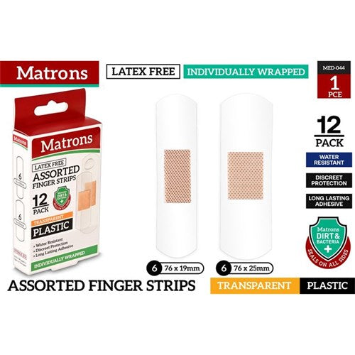 Transparent waterproof adhesive bandages