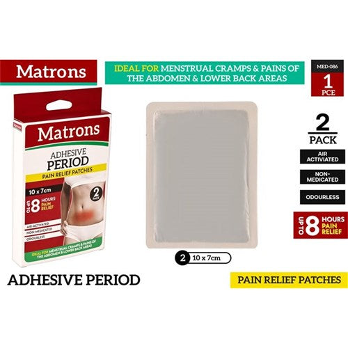 Self-heating pain relief patch 7x10cm