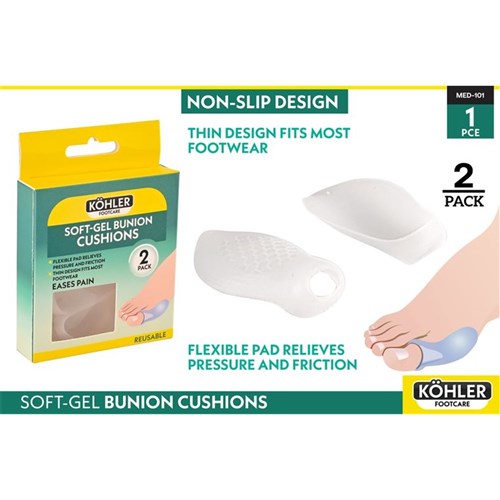 Gel bunion protector and toe separator