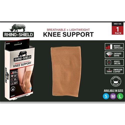 Elastic knee support sleeve