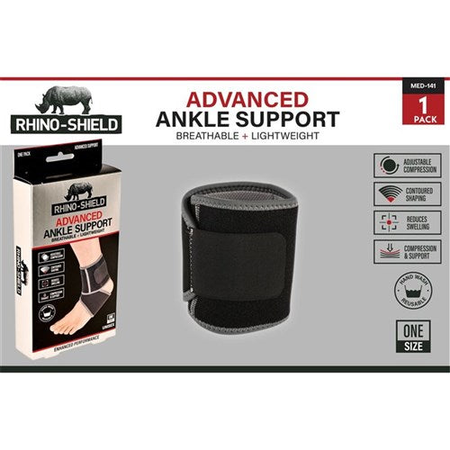 Adjustable velcro ankle support strap