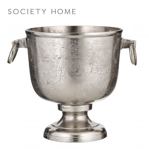 Society Home Ellison Beverage Cooler Silver