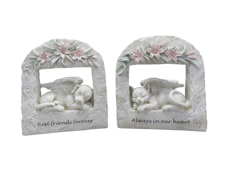 Memorial Cat/Dog Standing Plaque 2A 17cm