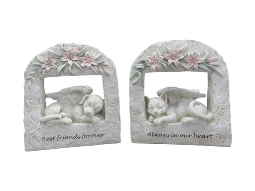 Memorial Cat/Dog Standing Plaque 2A 17cm