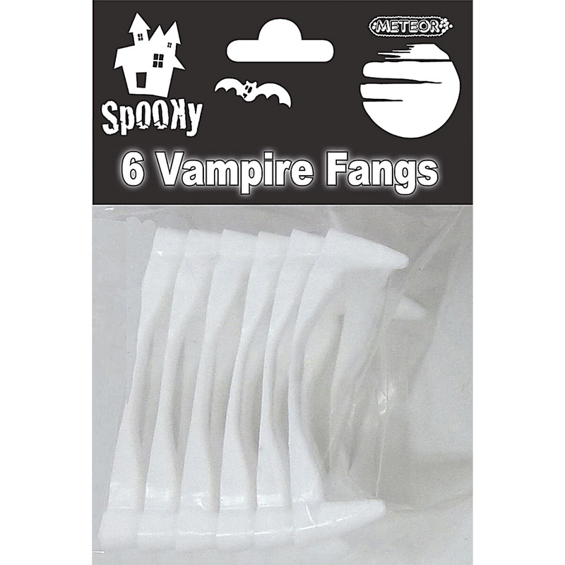 Vampire Fangs/Teeth 6pk