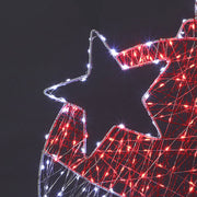 LED Christmas Bauble Silhouette Outdoor Micr - White + Red LED image 5