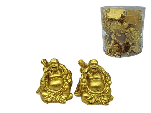 Miniature gold Buddha figurine