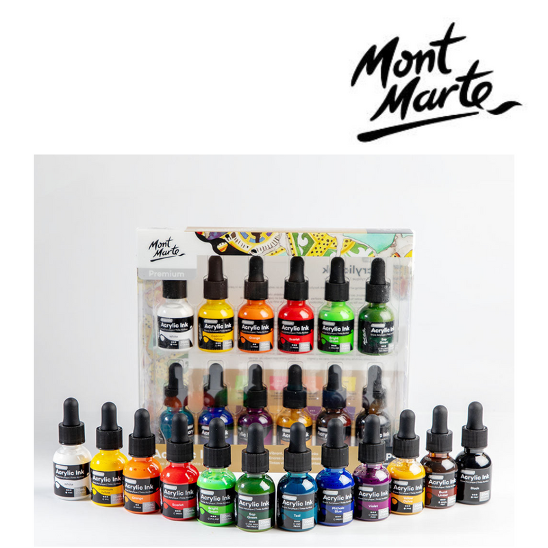 MM Acrylic Ink 12pc x 20ml — Ronis