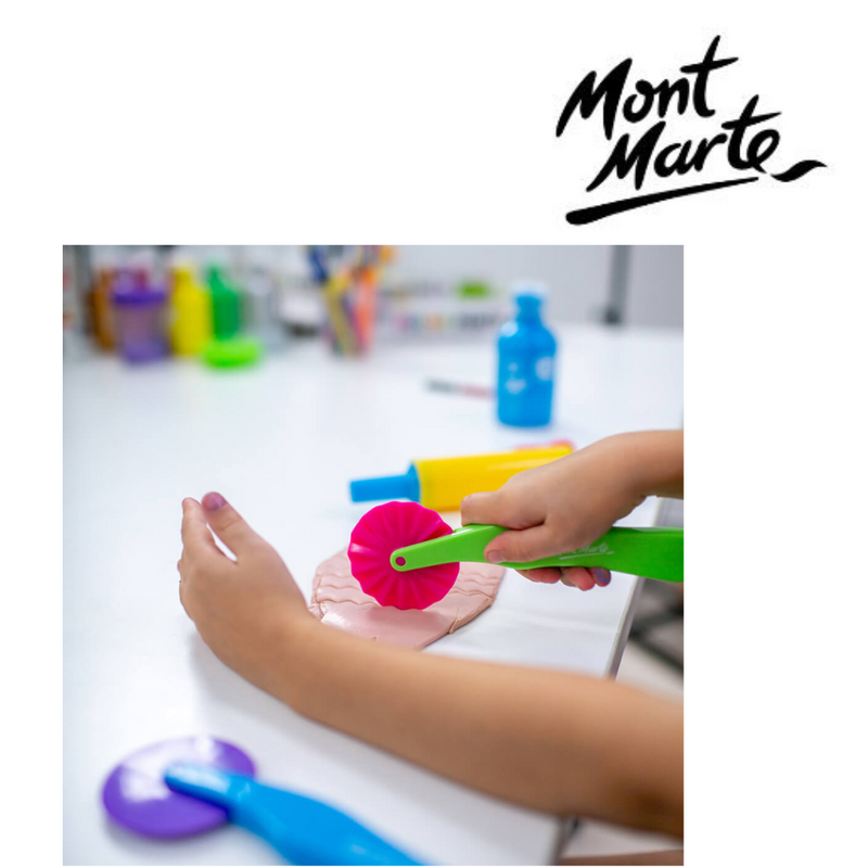 MM Clay Roller Tools 3pc set for flattening and smoothing polymer clay and air-dry clay projects