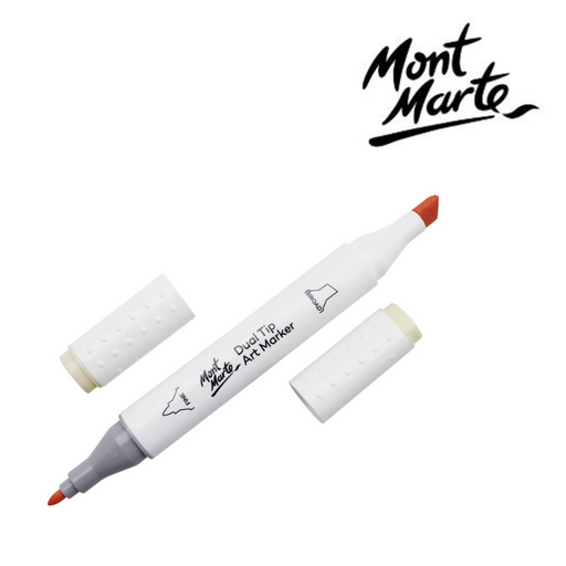 MM Dual Tip Alcohol Art Marker Beige 01 skin tone marker with dual tips for blending and illustration
