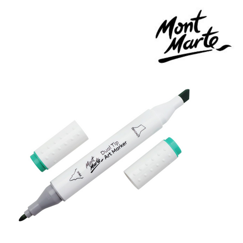 Emerald green alcohol-based dual tip marker G9 – MM art marker for blending and shading