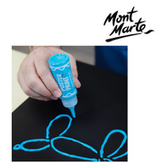 MM Fluoro Poster Paint Set 6pc x 60ml fluorescent neon poster paints for kids school projects, posters, crafts and classroom art – thumbnail