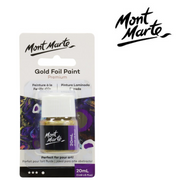 MM Gold Foil Paint 20ml metallic gold paint for craft projects and lettering – thumbnail