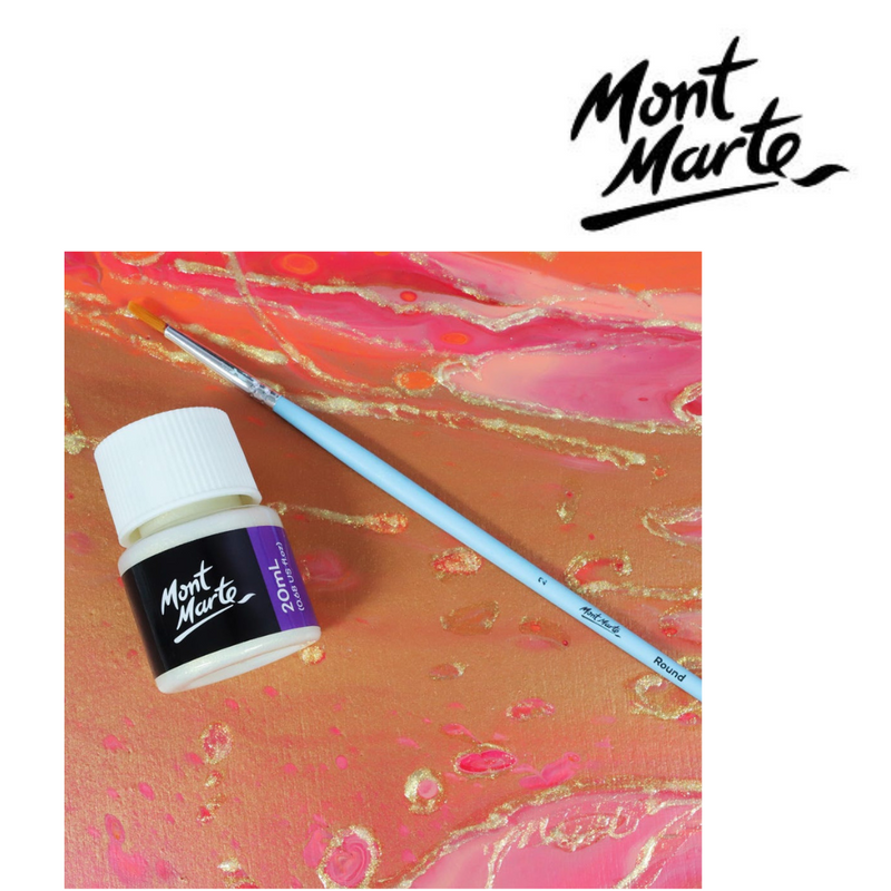 MM Iridescent Foil Paint 20ml with a shimmering colour-shift finish for highlights and decorative craft projects.
