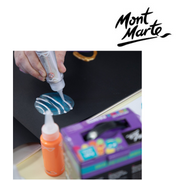 MM Metallic Poster Paint Set 6pc x 60ml shimmer paints for school projects and crafts – thumbnail