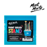 MM Paint Brush Stand holding assorted paint brushes on an art desk – thumbnail