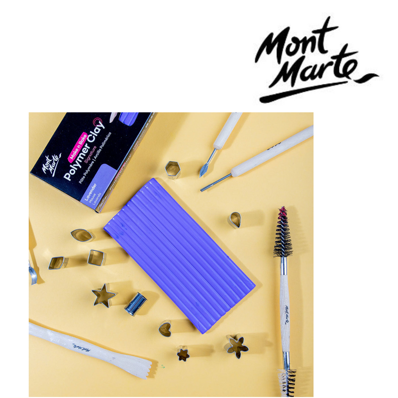 MM Polymer Clay Mini Cutter Set 10pc small cutters for shaping polymer clay earrings, charms and mini craft pieces with clean edges