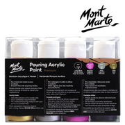MM Cosmic fluid acrylic paints 4 x 60ml for acrylic pouring and abstract canvas art – thumbnail