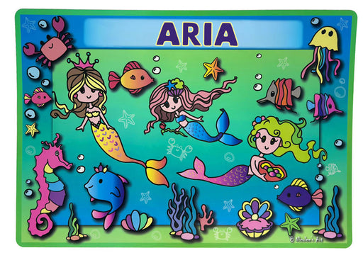 “Aria” kids placemat, colorful and durable
