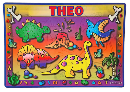 Minimalist neutral placemat with subtle texture and grip