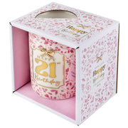 21St Birthday Bow Mug 360ml image 2 – thumbnail