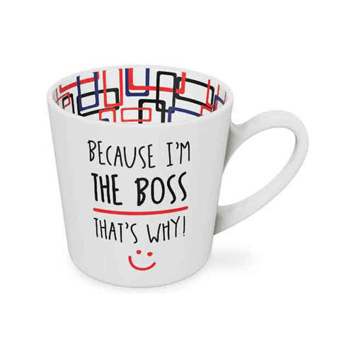 Because I'm the Boss Beautiful on the Inside Mug 420ml 10cm
