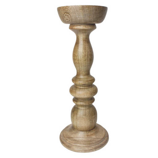 Ronis MWood Candle Holder 33x14cm Natural