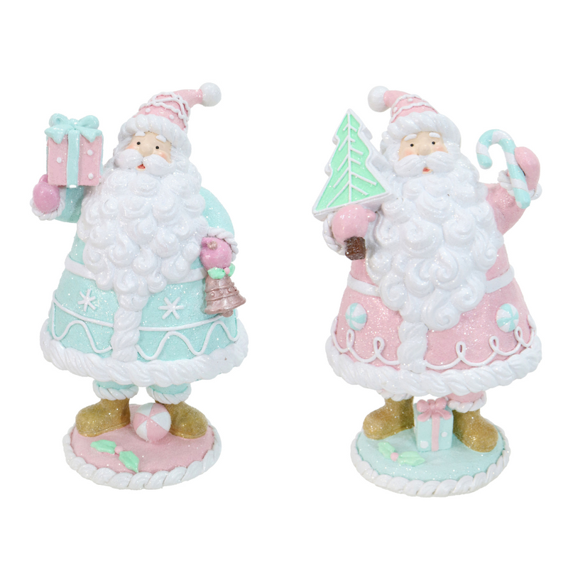 Ronis Macaron Resin Candy Santa Assorted
