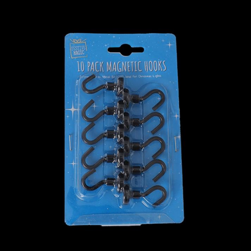Ronis Magnetic Gutter Hooks 10pc Small 16x35mm