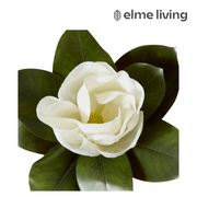 Ronis Magnolia Flower Stem White 30x30x70cm – thumbnail