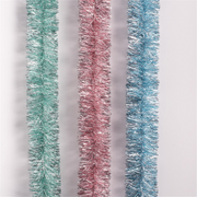 Making Spirits Bright Tinsel 200cm Assorted – Sparkling festive Christmas decoration in assorted colors