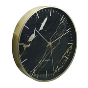 Ronis Marble Clock 30cm 3 Asstd