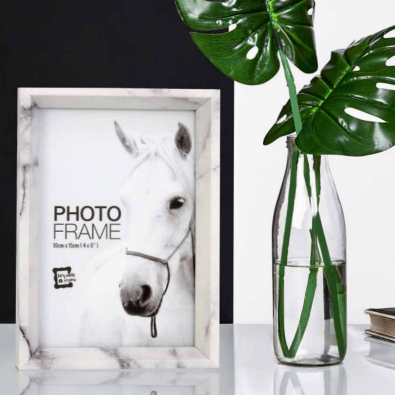 Ronis Marble/Granite Look Photo Frame 13x18cm Assorted