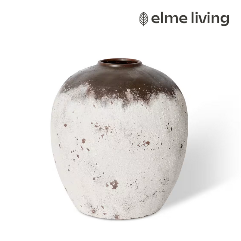 Ronis Marlow Vase White/Grey 38x38x42cm
