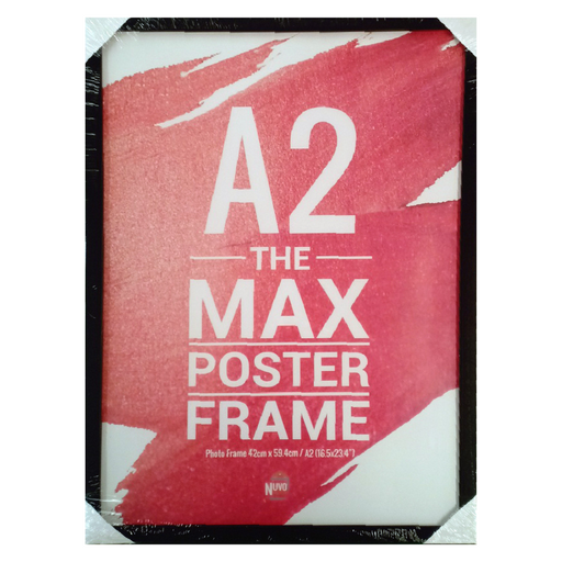 Ronis Max Poster Frames Perspex 42x59.4cm A2 Black