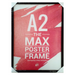 Ronis Max Poster Frames Perspex 42x59.4cm A2 Black