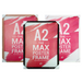 Ronis Max Poster Frames Perspex 42x59.4cm A2 Natural