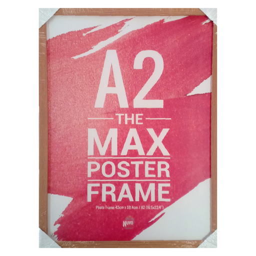 Ronis Max Poster Frames Perspex 42x59.4cm A2 Natural