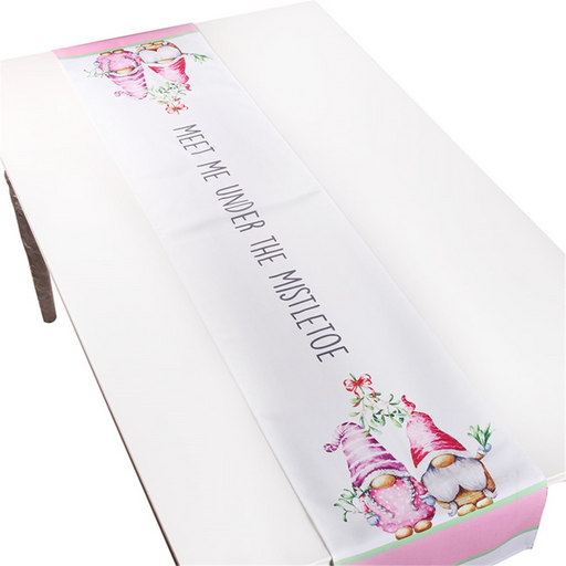 Ronis Meet Me Under The Misteltoe Printed Table Runner 33x180cm