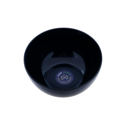 Ronis Melamine Bowl Round 12.5cmD x 6.5cm Black