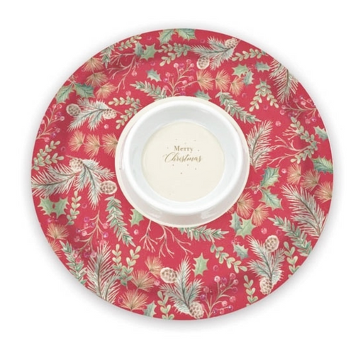 Ronis Melamine Chp N Dip Trad Foliage 31x8cm