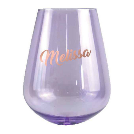 Ronis Melissa Stemless Glass 13cm 600ml 2pk