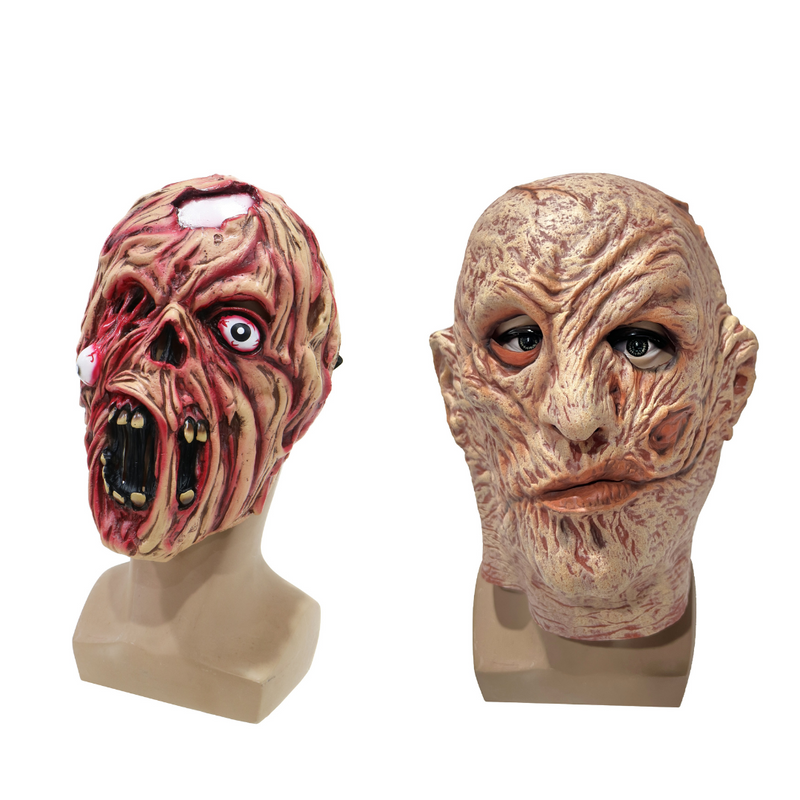 Ronis Melting Face Latex Mask 2 Asstd