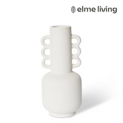 Ronis Merrick Vase White 13x13x29cm – thumbnail